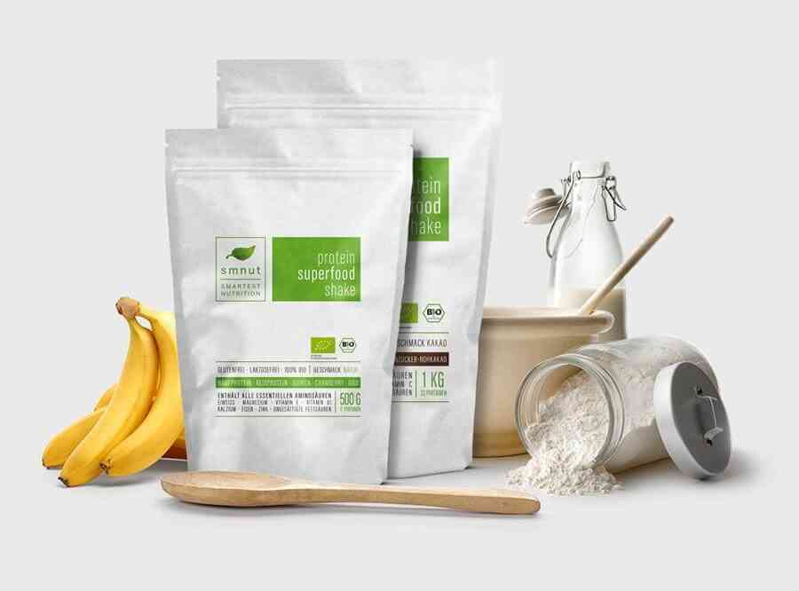 Vegan Protein smnut: Premium Eiweißshake auf der Basis von Hanfprotein und Eiweissprotein